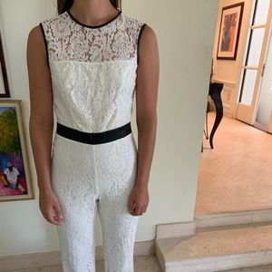 white lace jumpsuit